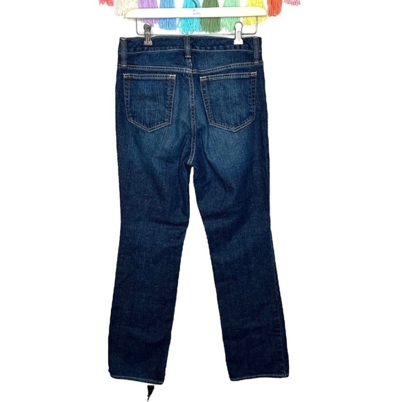 Eddie Bauer Y2K Natural Barely Bootcut Mid-Rise Medium Wash Skinny Jeans Size 6 - Picture 7 of 15